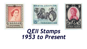 qeii stamps for sale
